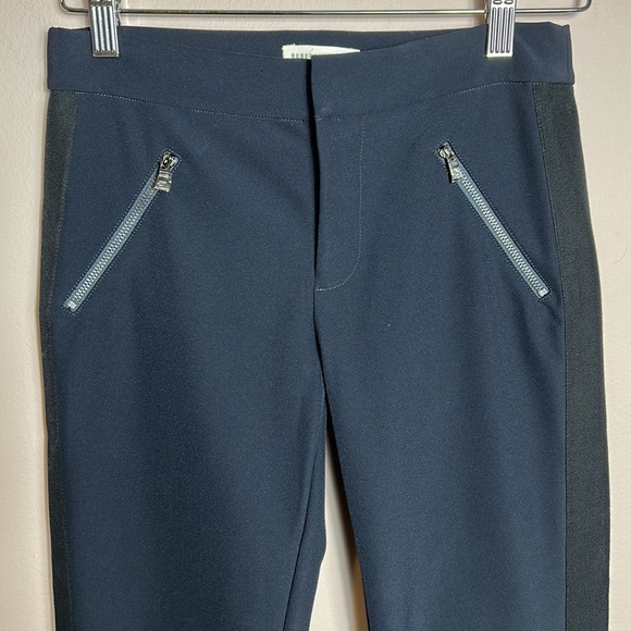 Rebecca Taylor Women's Ava Techy Pants in Navy size 0- stretchy pants - Picture 6 of 16